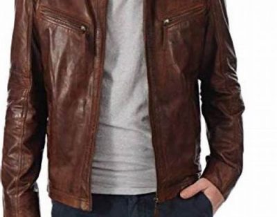 Chaqueta de cuero